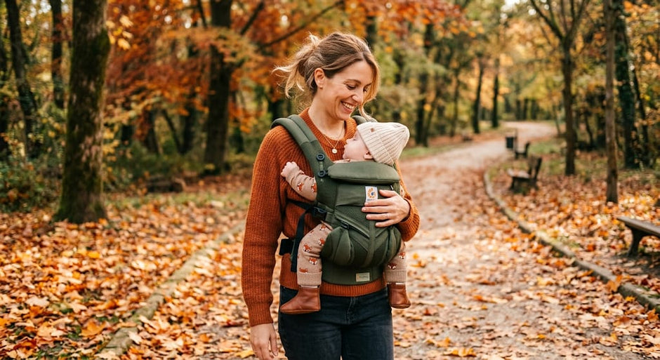 Babywearing Autunnale: Perché Fasce e Marsupi sono il Must-Have di Stagione