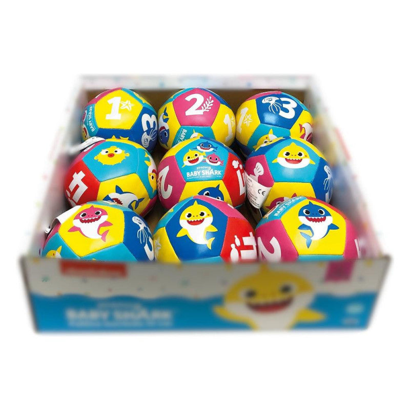 Displey da 9 pezzi Palla Ultrasoft di Baby Shark
