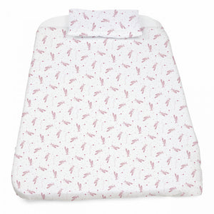 Chicco- Completo Lenzuola Culla Forever Bear Pink