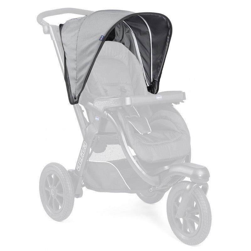 Capotta Passeggino Chicco Activ3 Jet Iron Black