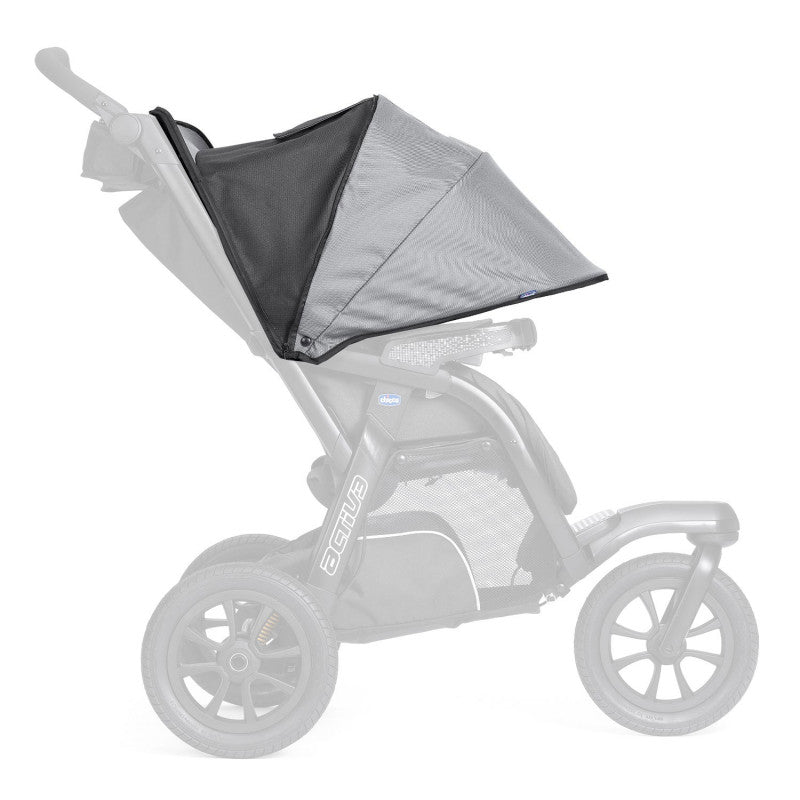 Capotta Passeggino Chicco Activ3 Jet Iron Black - 2