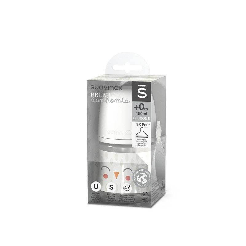 Suavinex - Biberon Bonhomia 150 ml - Bianco - 3