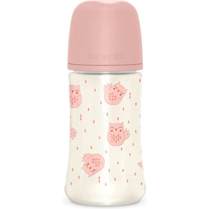 Suavinex - Biberon Bonhomia 270 ml - Rosa