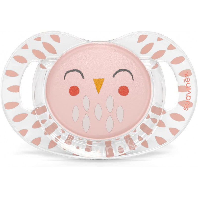 Suavinex - Ciuccio Bonhomia 18+ Mesi - Rosa