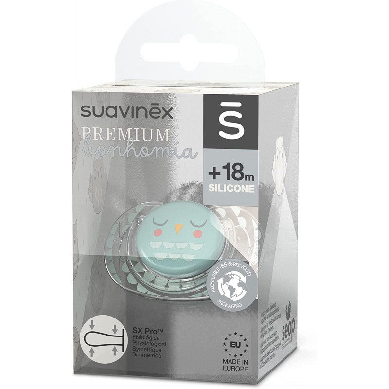 Suavinex - Ciuccio Bonhomia 18+ Mesi - Verde - 4