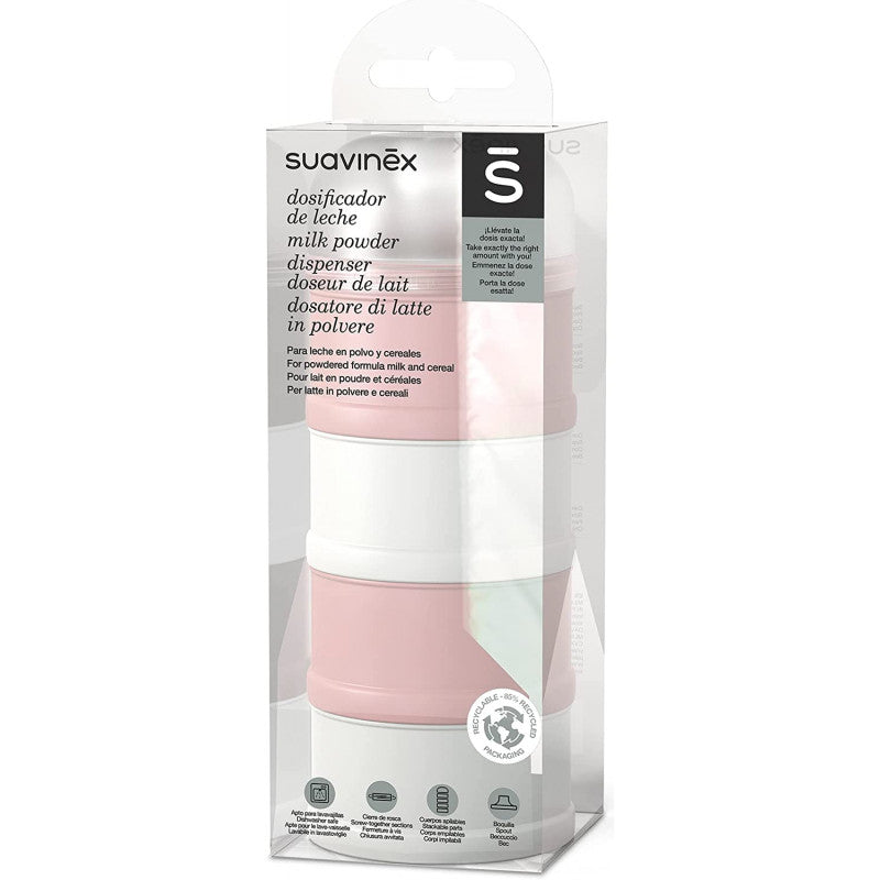 Suavinex - Dosatore per Latte in Polvere Bonhomia - Rosa - 3
