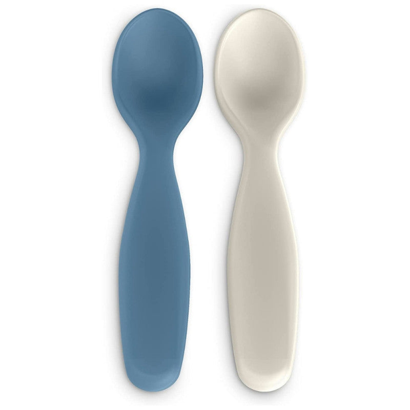 Suavinex - Set 2 Cucchiai Go Natural Azzurro - 2