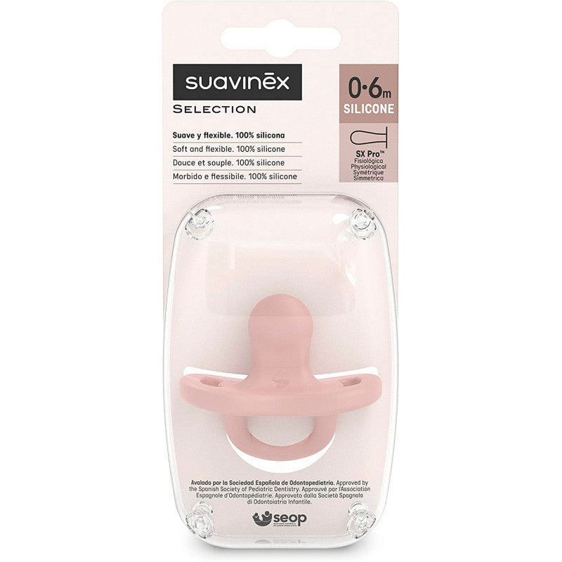 Suavinex - Ciuccio in Silicone 100% - 0/6 Mesi Nude - 3