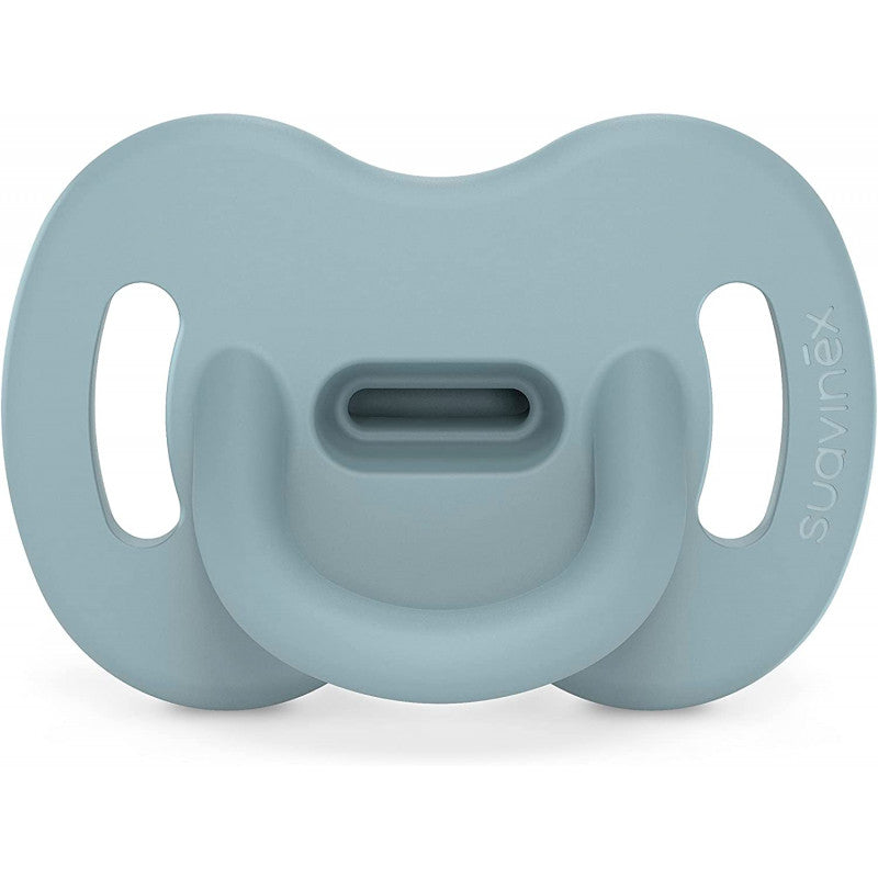 Suavinex - Ciuccio in Silicone 100% - 6/18 Mesi - Aqua