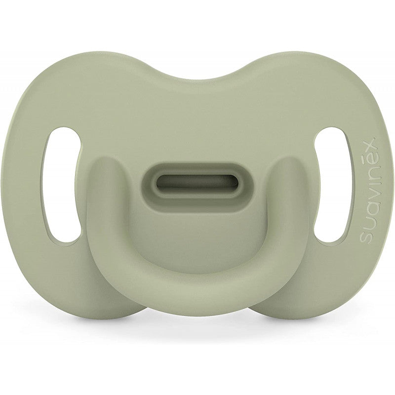 Suavinex - Ciuccio in Silicone 100% - 6/18 Mesi - Verde