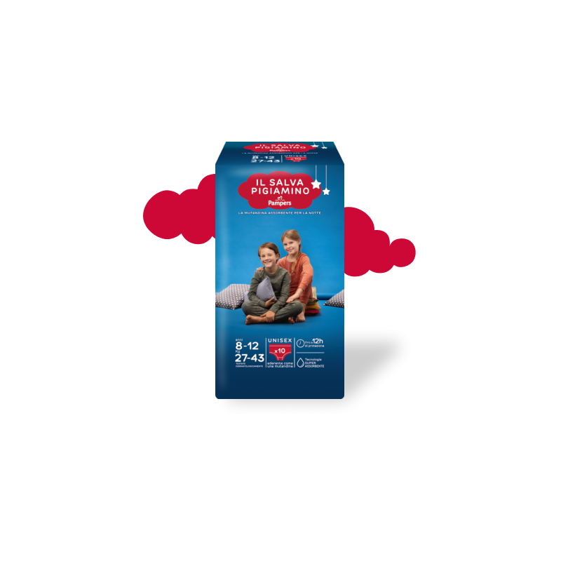 Pampers - Il Salva Pigiamino 8 - 12 Anni