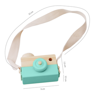Macchina Fotografica In Legno - Photoloom Mint - 4