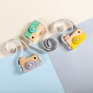 Macchina Fotografica In Legno - Photoloom -Grey - 5