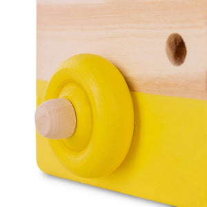 Macchina Fotografica In Legno - Photoloom - Yellow - 4