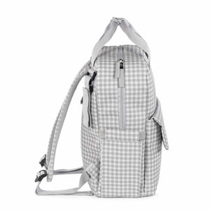 Walking Mum - Zaino Vichy - Grigio - 2