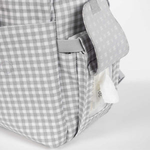 Walking Mum - Zaino Vichy - Grigio - 3