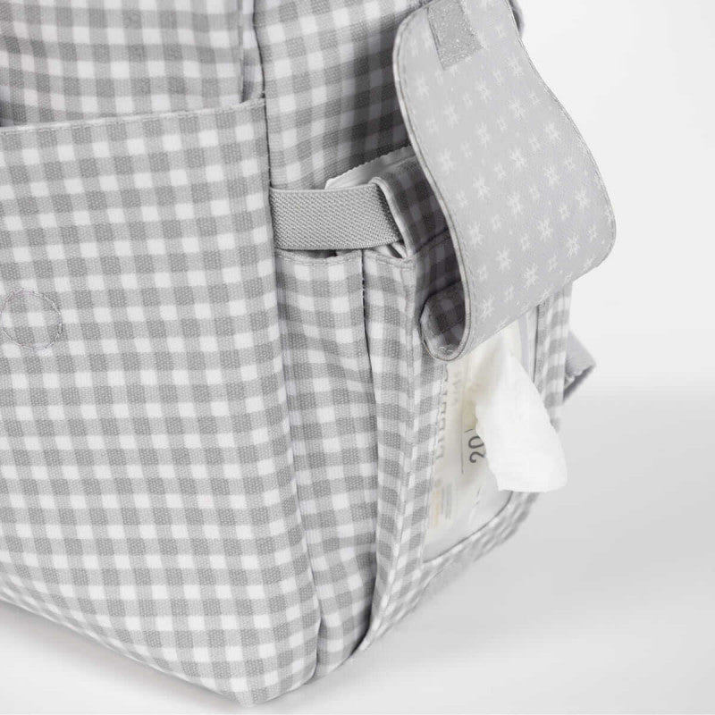 Walking Mum - Zaino Vichy - Grigio - 3