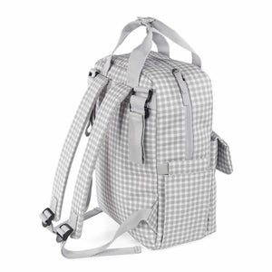Walking Mum - Zaino Vichy - Grigio - 4