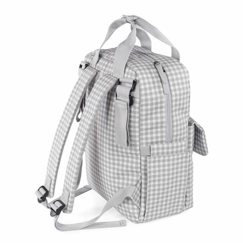 Walking Mum - Zaino Vichy - Grigio - 4