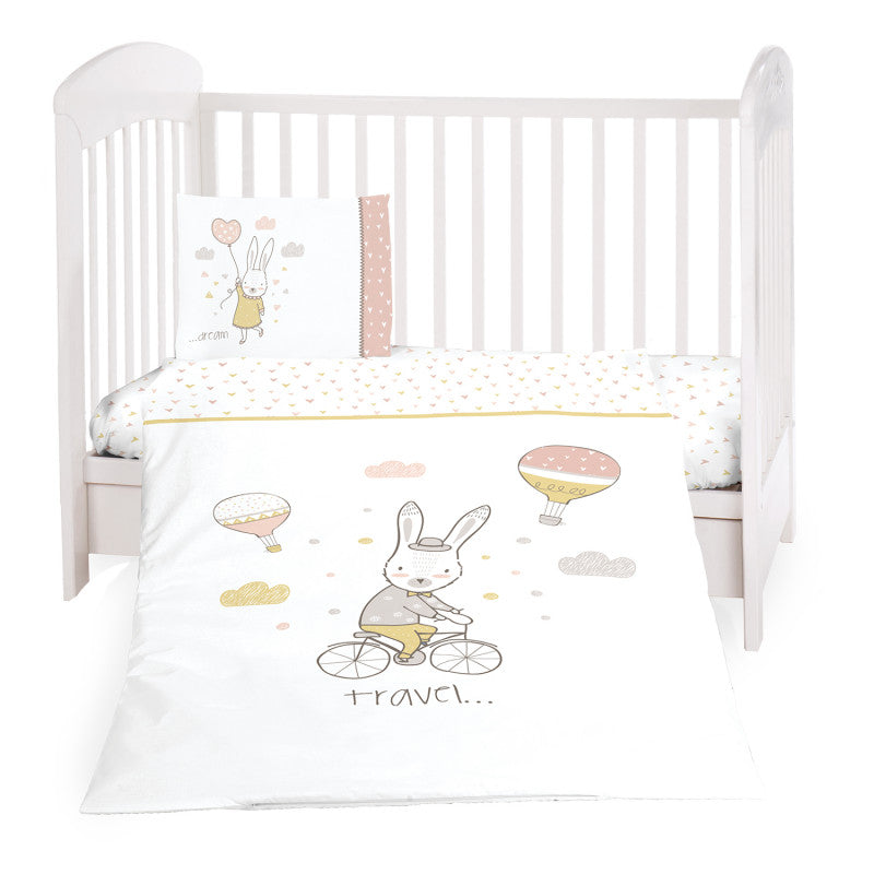 Kikka Boo - Completo Set per Lettino - Rabbit