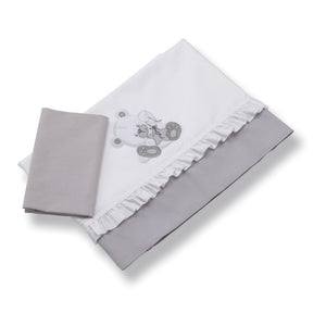 Azzurra Design - Set Lenzuolino Dido Grey