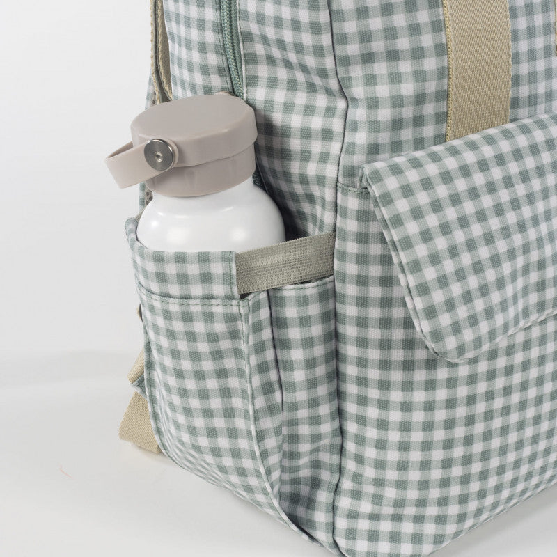 Zaino Passeggino I Love Vichy Verde - 4