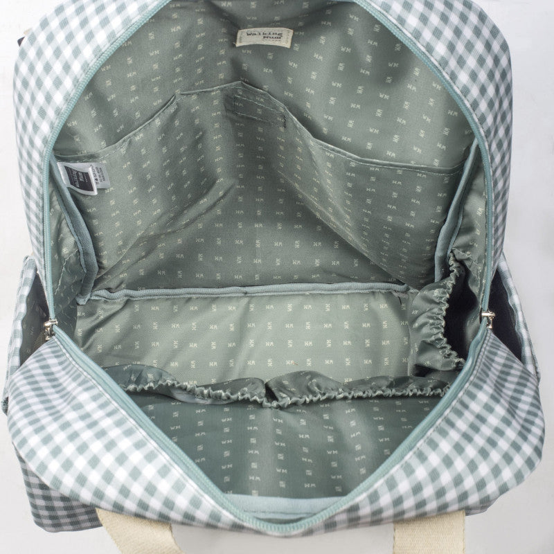 Zaino Passeggino I Love Vichy Verde - 5