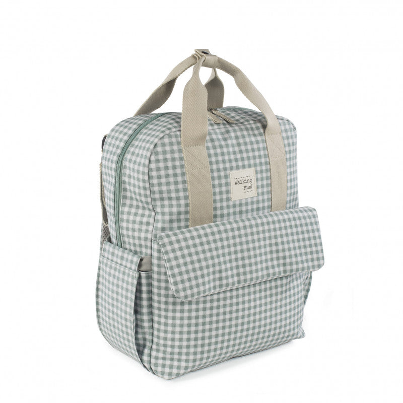 Zaino Passeggino I Love Vichy Verde - 9