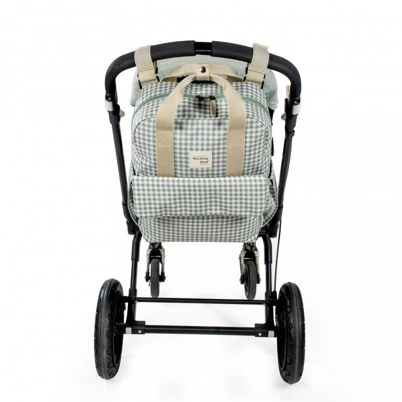 Zaino Passeggino I Love Vichy Verde - 10