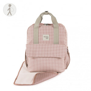 Zaino Passeggino I Love Vichy Rosa