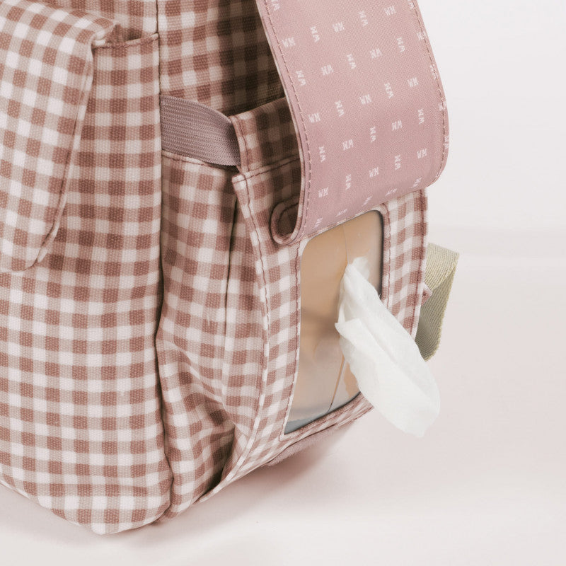 Zaino Passeggino I Love Vichy Rosa - 2