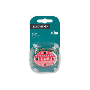 Catenella Portaciuccio Suavinex - Winter Edition Rosso