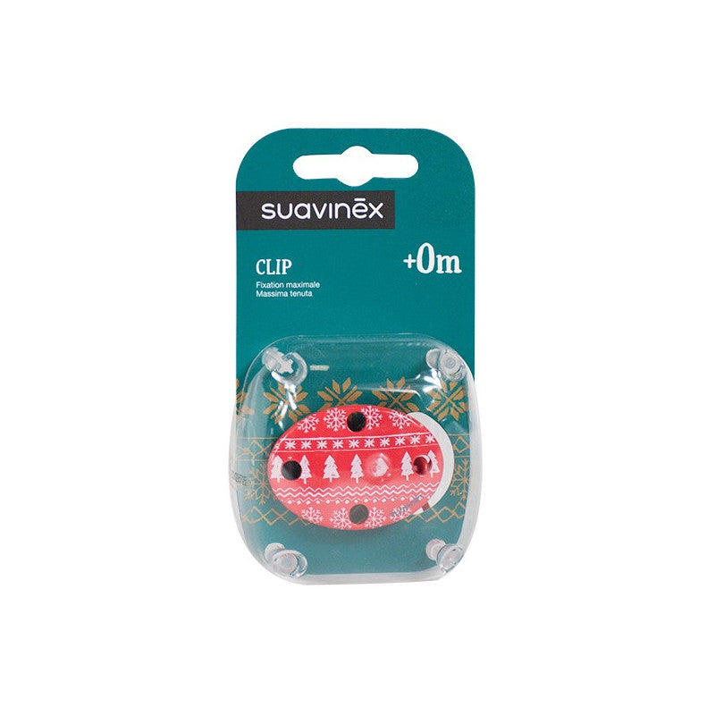 Catenella Portaciuccio Suavinex - Winter Edition Rosso