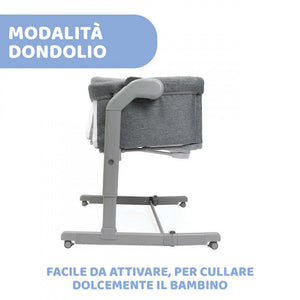 Culla Next2Me Magic Evo Dark Grey - 4