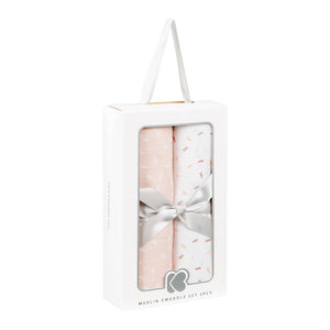 Kikka Boo - Set 2 Mussole in Cotone - Pink - 2