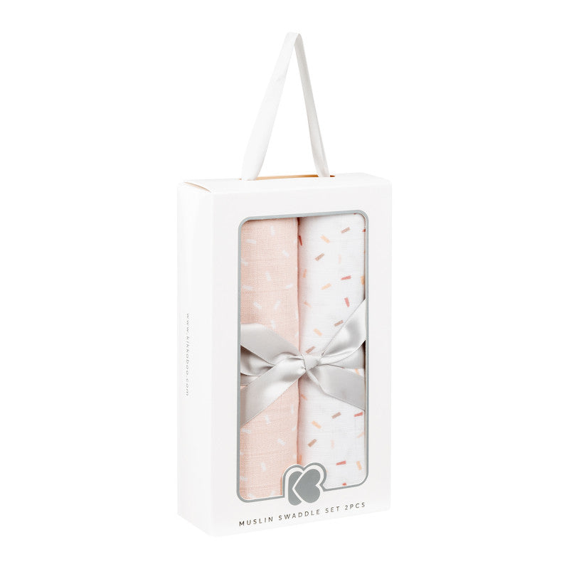 Kikka Boo - Set 2 Mussole in Cotone - Pink - 2