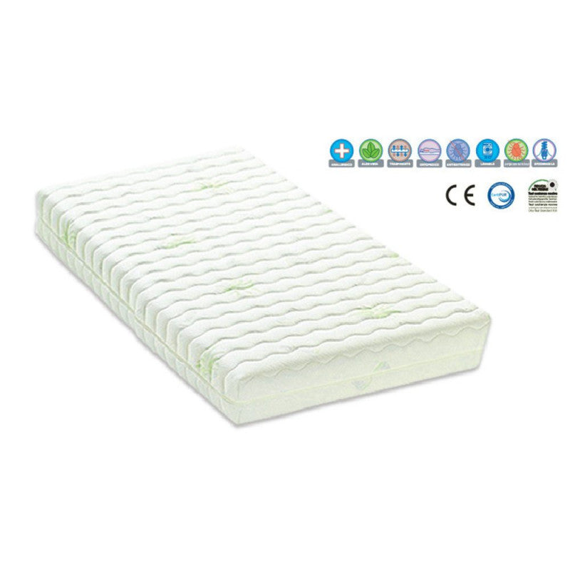 Materasso Lettino Aloe Plus Anallergico e Antiacaro