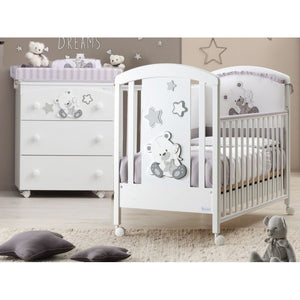 Cameretta Completa Azzurra Design Dido Grigio