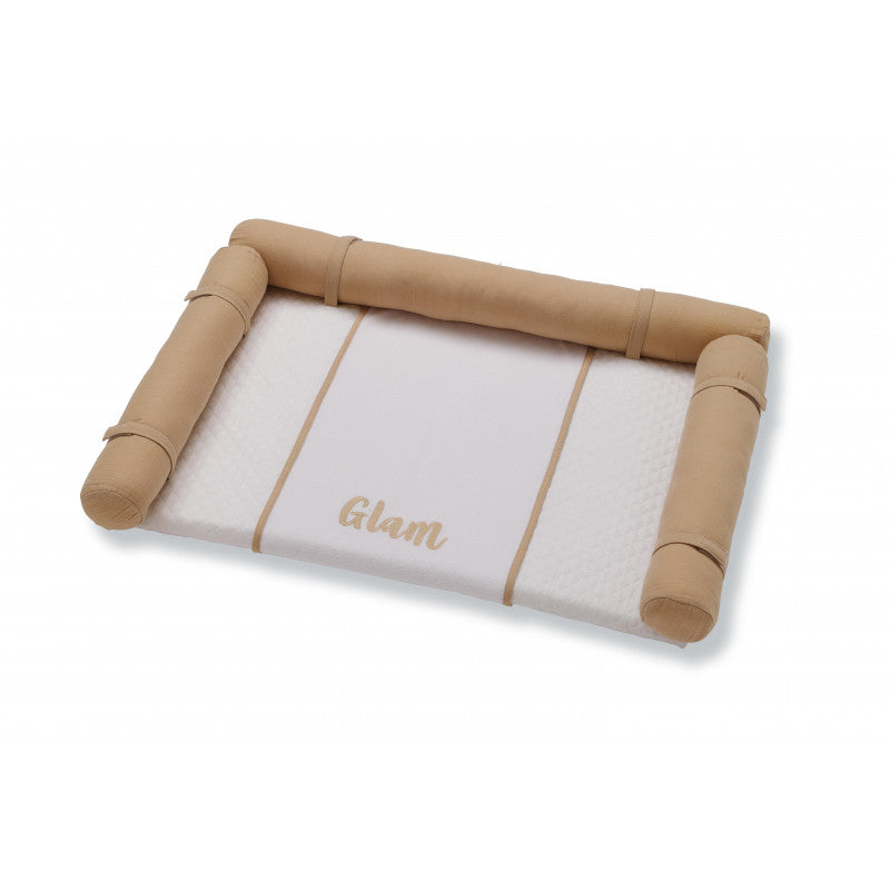 Fasciatoio In Tessuto Glammy Avana