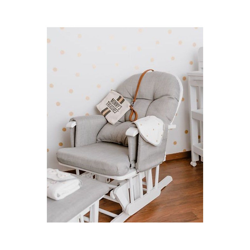 Childhome - Sedia Glinding con Poggiapiedi Grey - 2