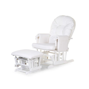 Childhome - Sedia Glinding con Poggiapiedi Bianco