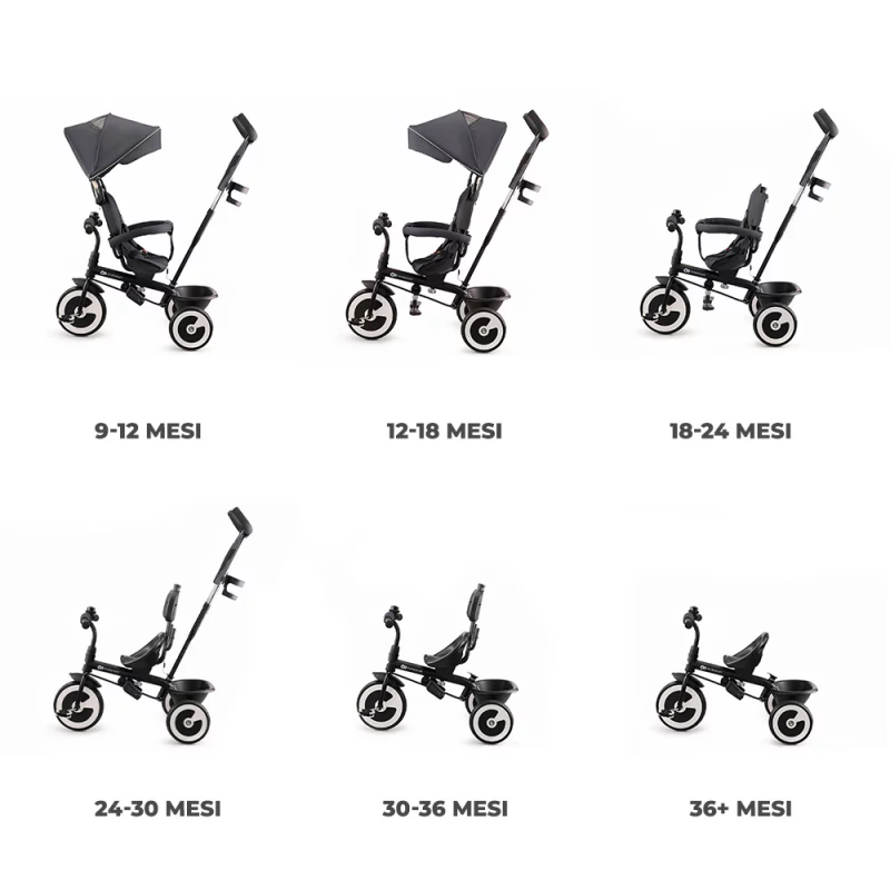 Triciclo Kinderkraft Aston Pink - 9