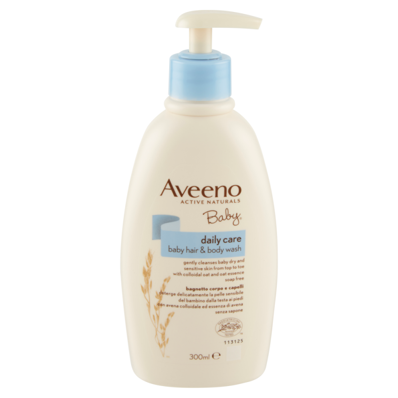 Baby Daily Care Aveeno Bagnetto Corpo e Capelli 300 ml