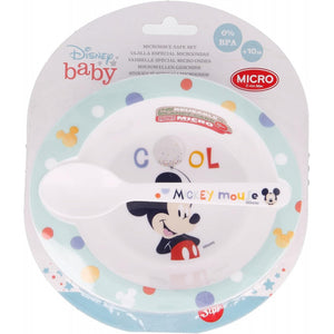 Set Pappa Piatto e Cucchiaio Disney