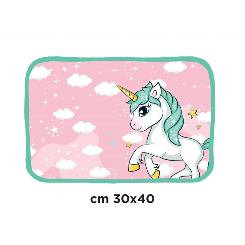 Tovaglietta Americana In Tessuto - Unicorno