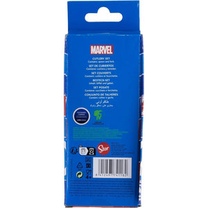 Set 2 posate in Acciaio di Avengers - 2
