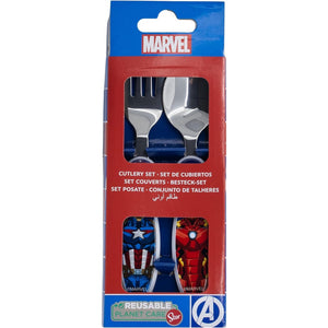 Set 2 posate in Acciaio di Avengers - 3