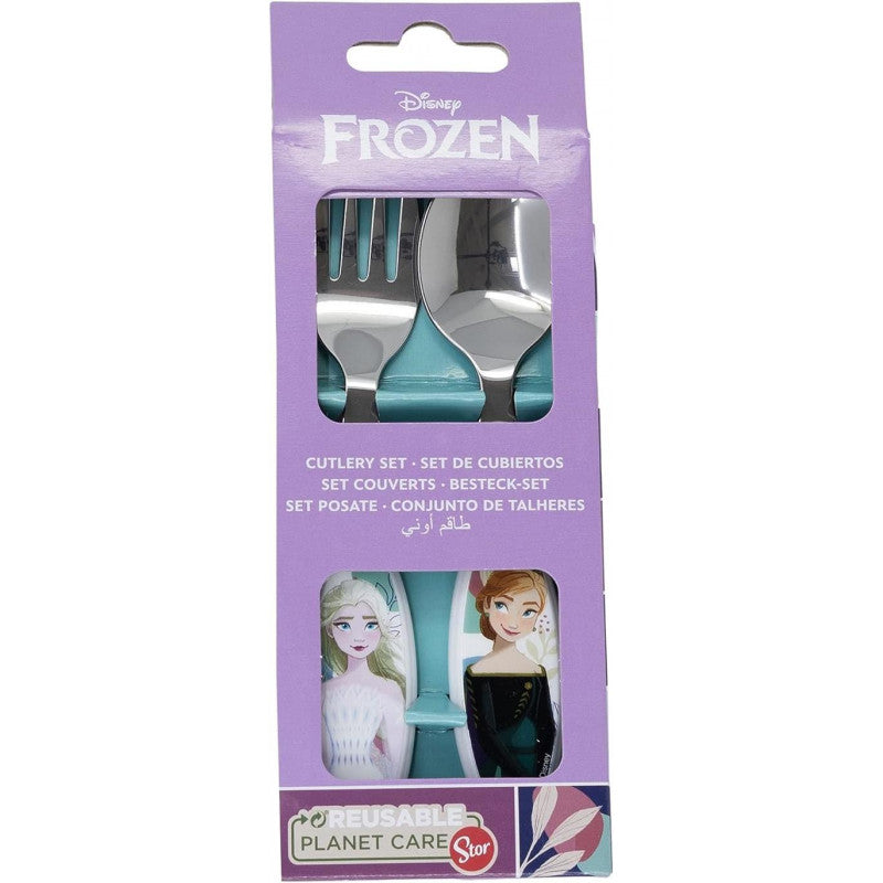 Set 2 posate in Acciaio Frozen - 2