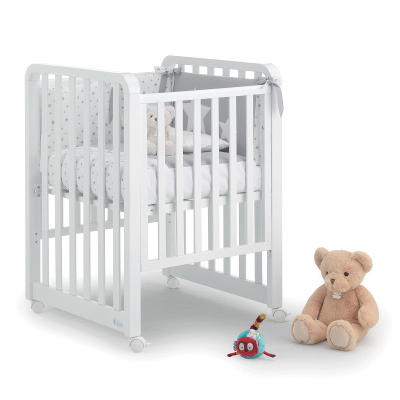 Lettino Glam con Piumone Classico - Bianco - 2