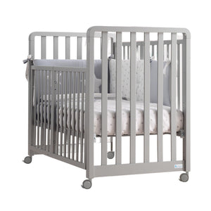 Lettino Glam con Piumone Classico - Grigio